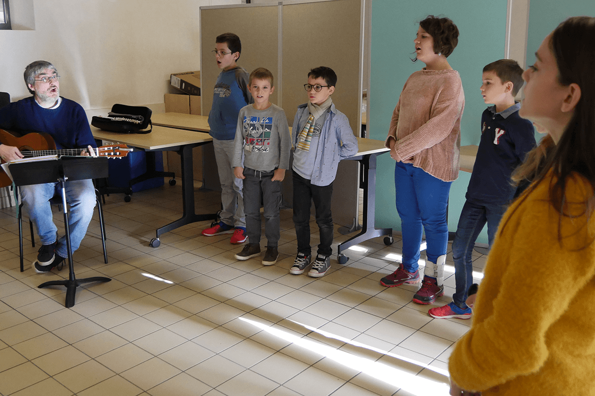 Chorale Enfants - Ecole de musique Beaupréau-en-Mauges