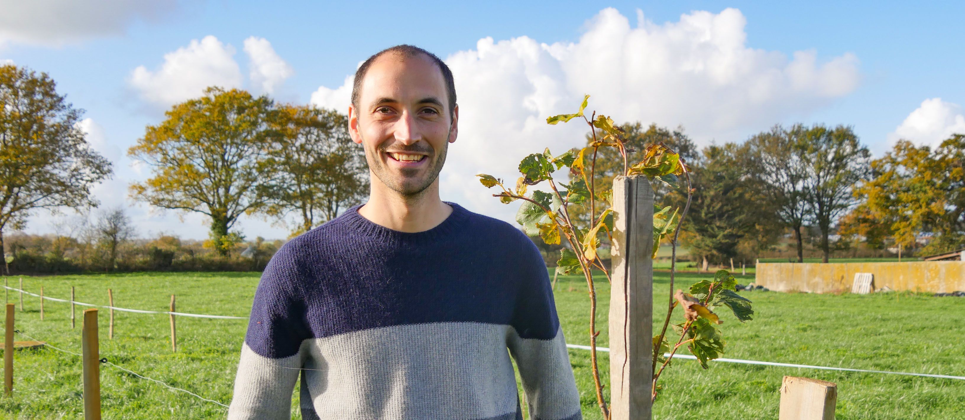 Arnaud Gachet, agriculteur engagé pour la biodiversité
